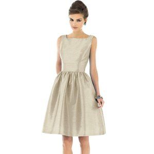 ALFRED SUNG COCKTAIL BRIDESMAID'S DRESS